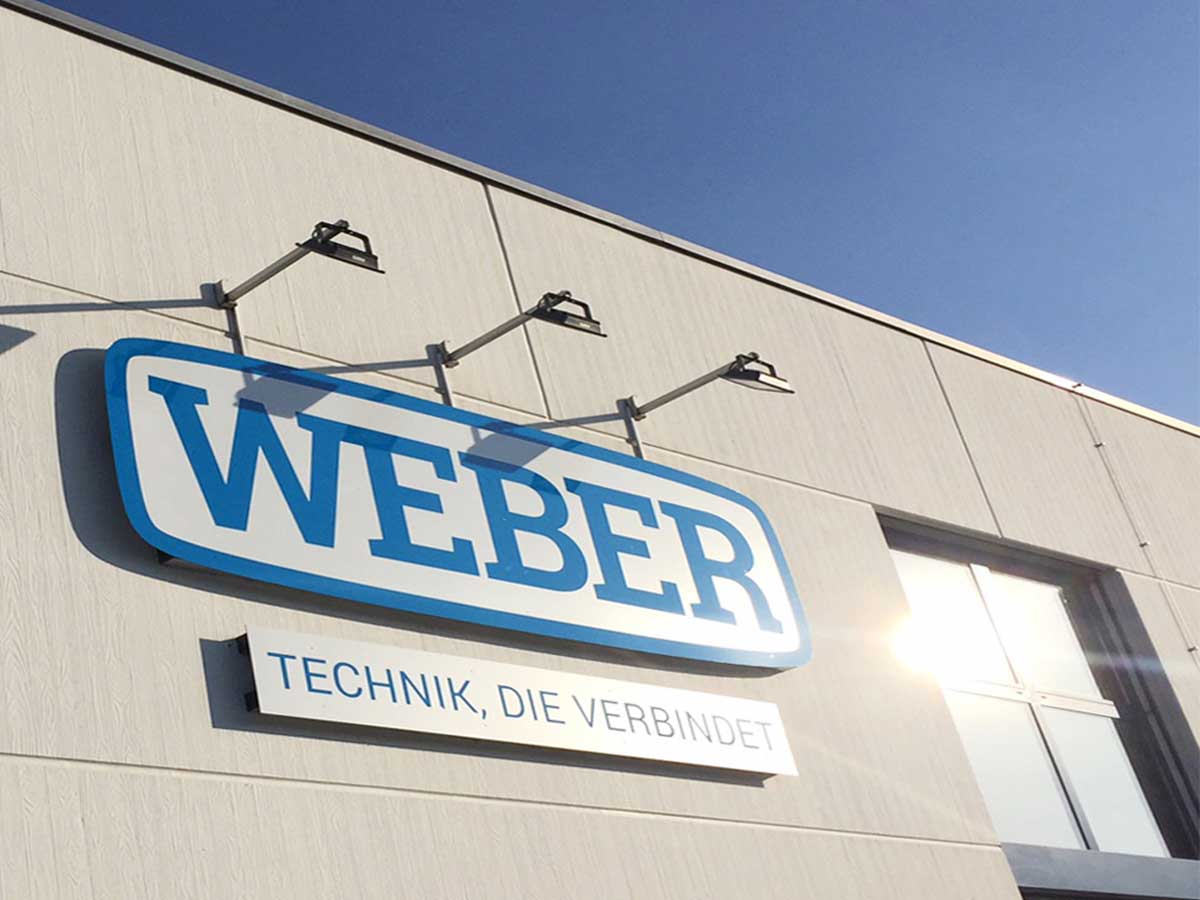 WEBER Logo Gebaude